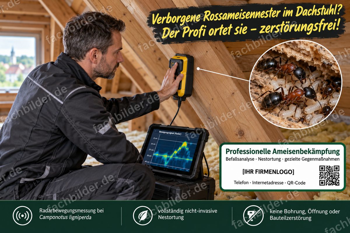 Balken-Scanner zur Ameisennest-Suche
