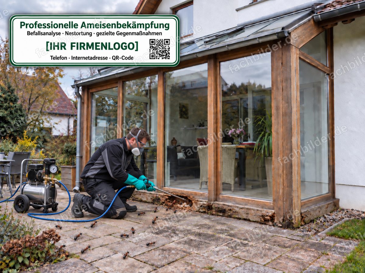 Insektizide gegen Camponotus ligniperda am Wintergarten: Wir helfen