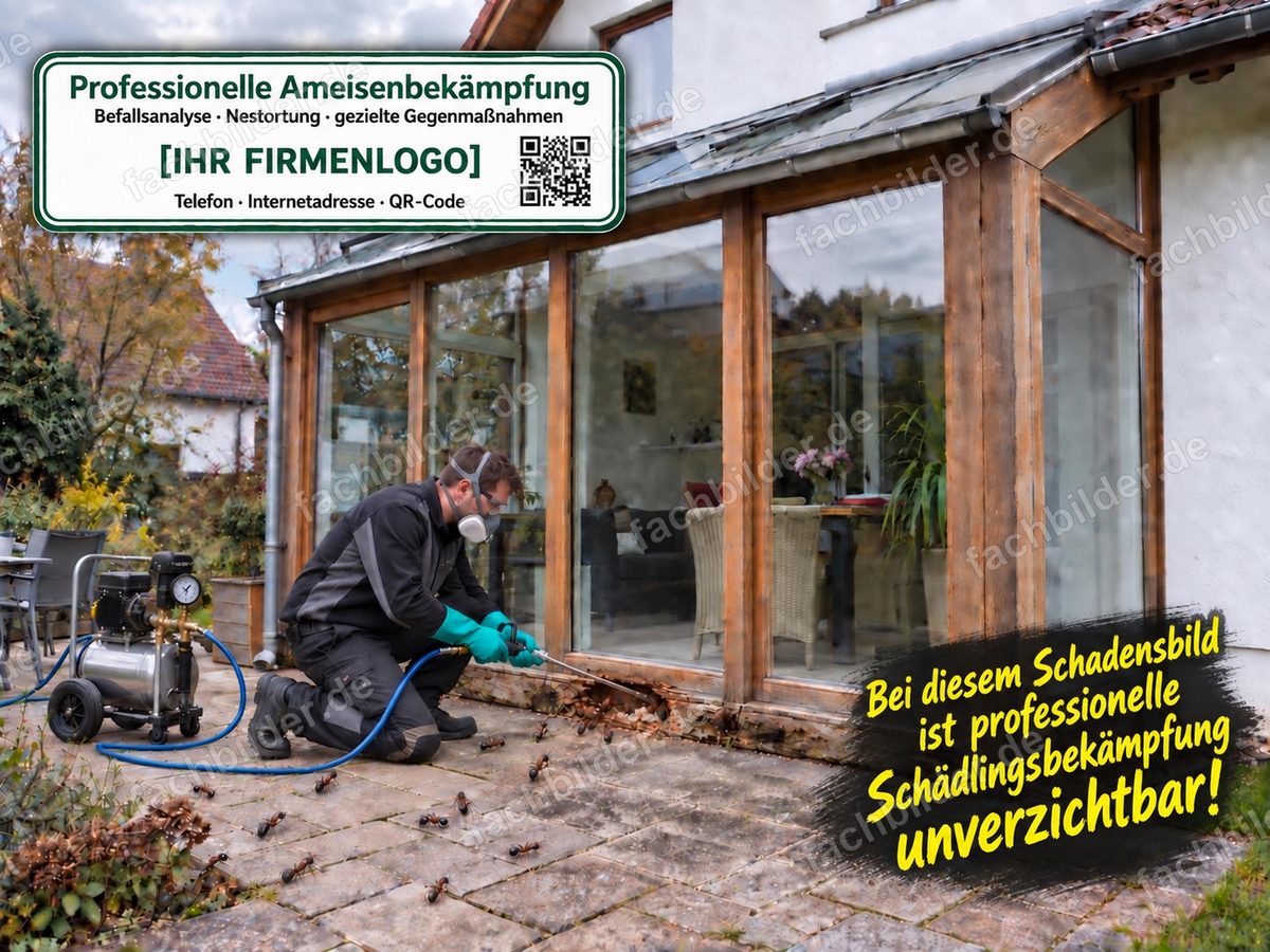 Insektizide gegen Camponotus ligniperda am Wintergarten: Wir können Ihnen helfen