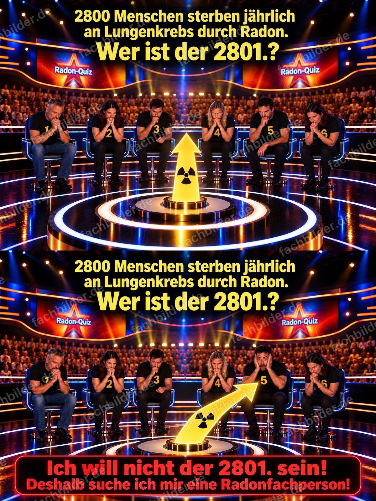 Radon-Quiz: Wer ist der 2801.? (Hochformat, 2 Szenen)