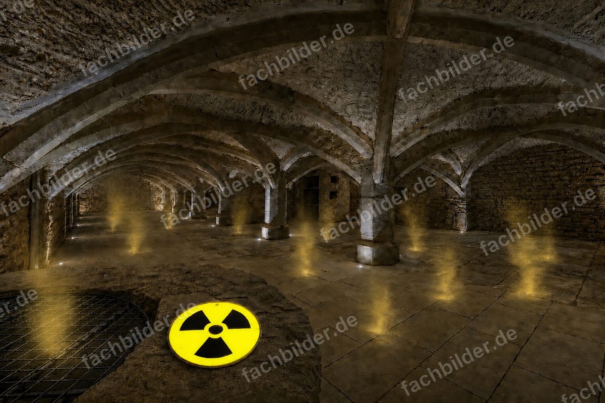 Steinfugen und alte Tiefbrunnen als Eintrittspfade für Radon