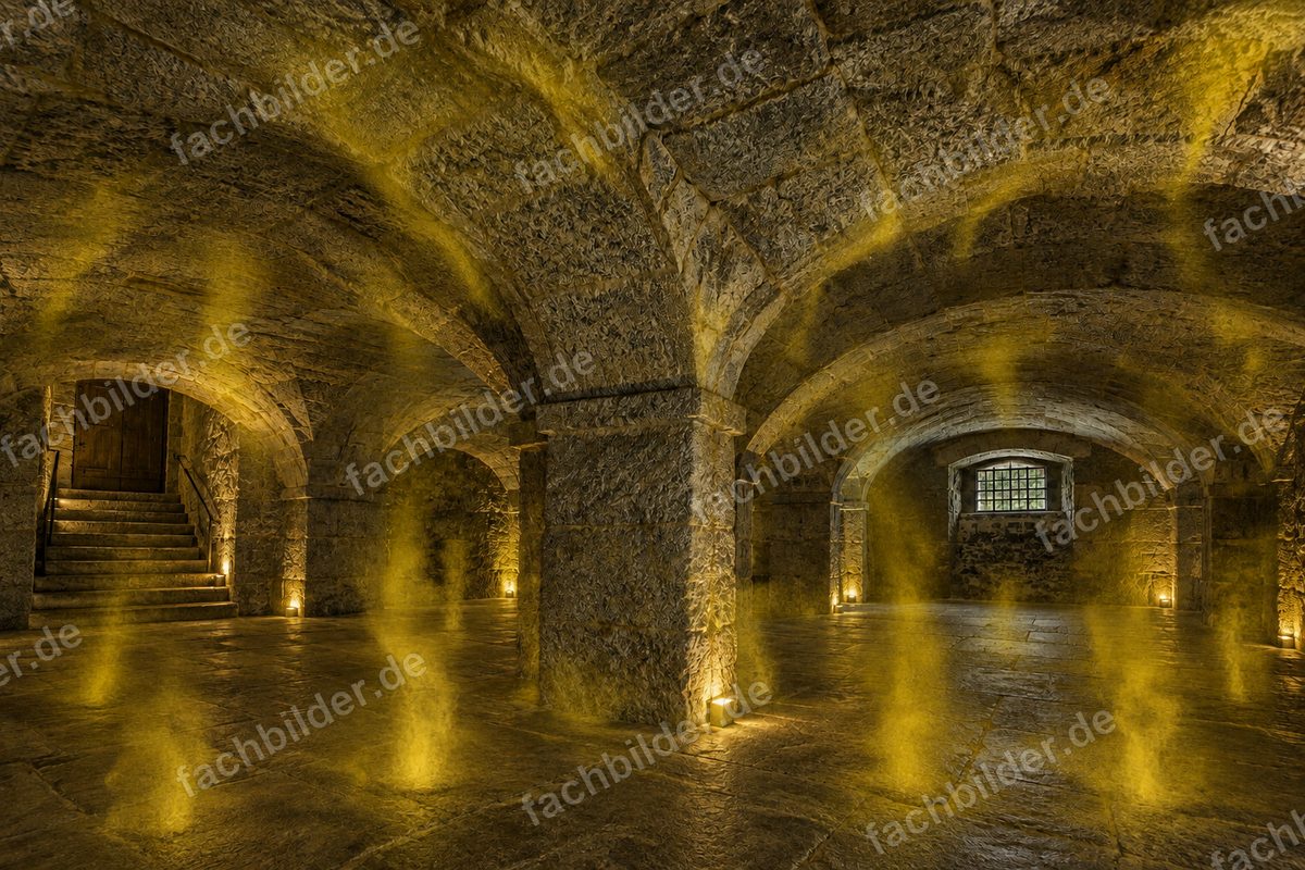 Radon und Thoron dringen an vielen Stellen in historische Keller ein
