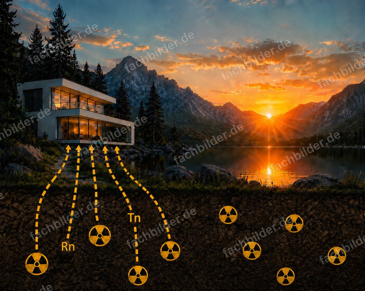 Radon und Thoron aus dem Untergrund