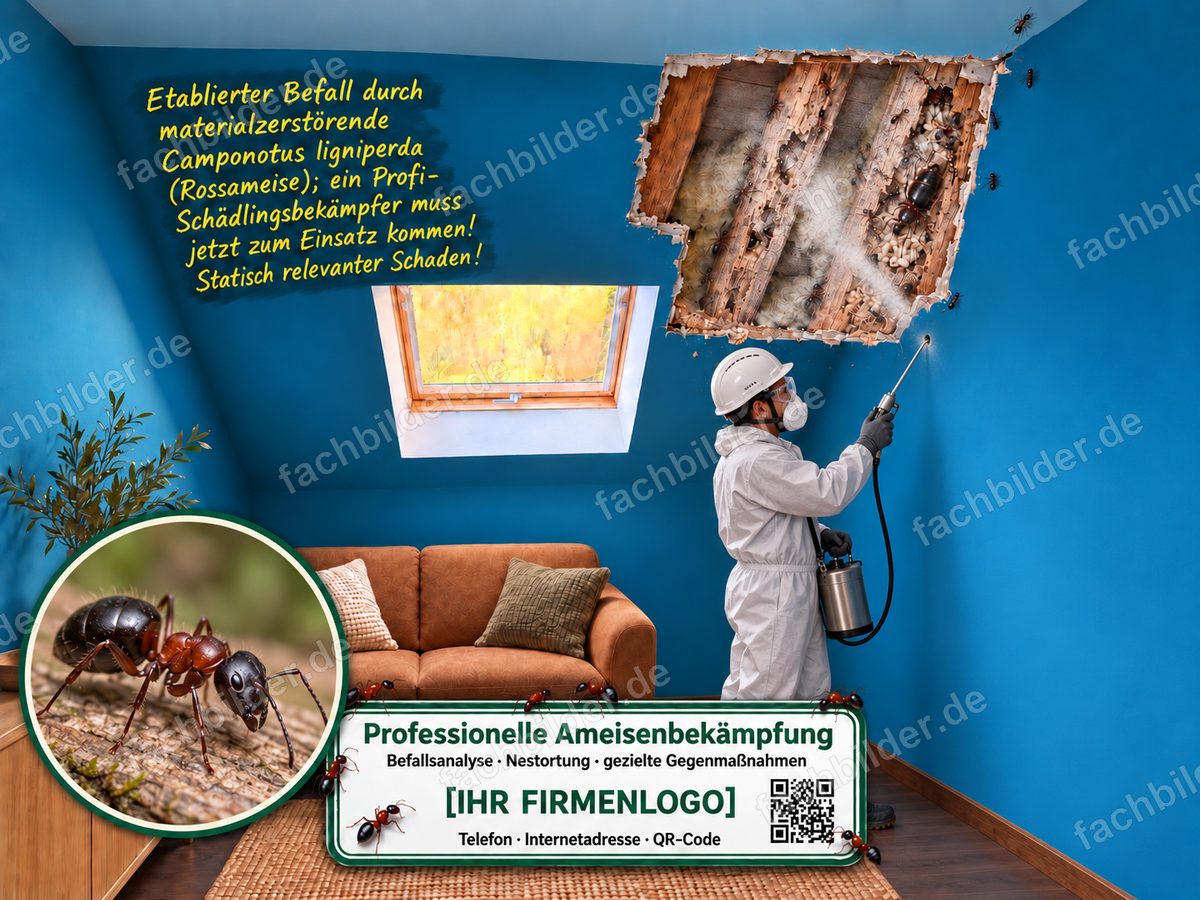 Silikatbehandlung gegen Camponotus ligniperda